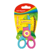Picture of مقص أطفال بلاستيك كى رود 12.5 سم متعدد الألوان موديل KR972812