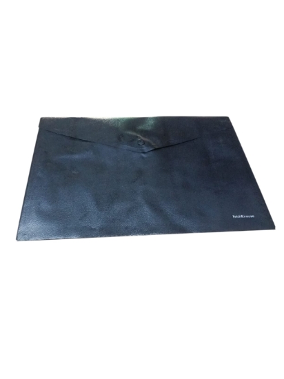 图片 Erich Krause 按扣文件袋 140微米 A4 黑色 - 型号 59127