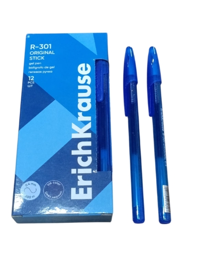 图片 Erich Krause 原装蓝色中性笔 0.5毫米 型号40318