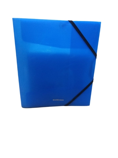 Imagen de Carpeta plástica transparente azul Erich Krause 400 micras A5 Modelo EK43072