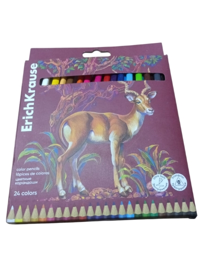 Picture of طقم الوان خشب ايريك كراوس 24 لون مثلث 3.3 مم موديل 61816