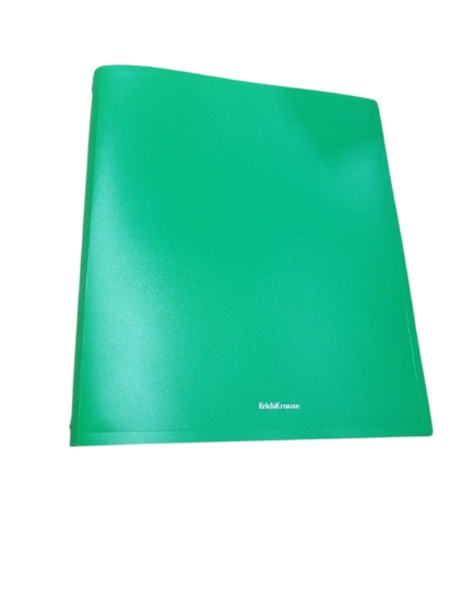 Picture of Erich Krause Lever Arch File 4 D Rings Green with Slipcase Mechanism 35 mm Spine A4