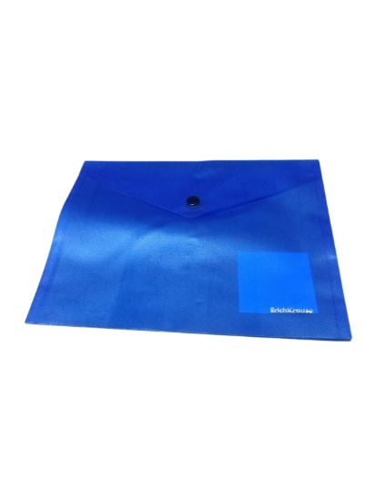 Imagen de Carpeta con Botón Erich Krause A5 Azul Modelo EK59142