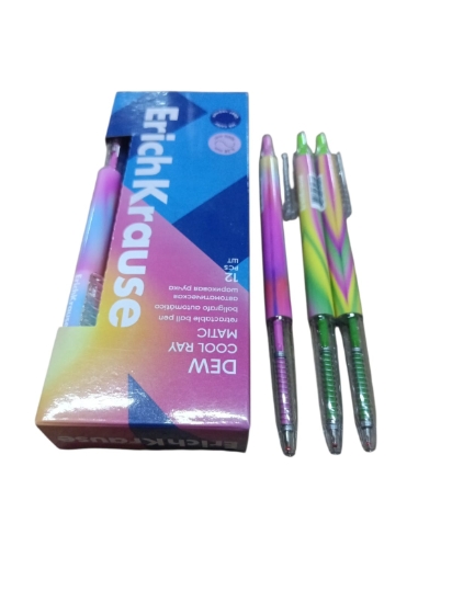 Picture of قلم جاف ازرق ايريك كراوس ديو ماتيك كول سوستة 0.7 مم الوان موديل 61089