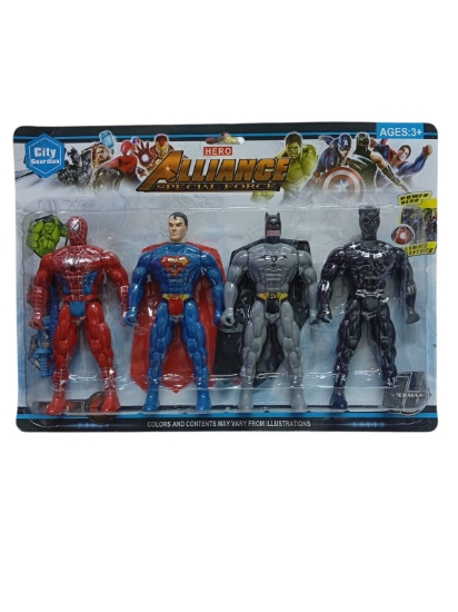 Picture of Character Figures Set 4 Pieces Model 5-283