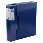 Bild von Simba Visitenkartenhalter 100 Fächer mit blauem Cover A4 Modell DB8517