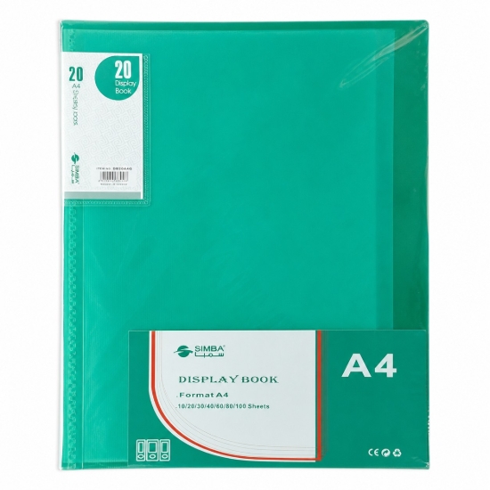Picture of Simba Document Holder 20 Pockets A4 Model DB8512