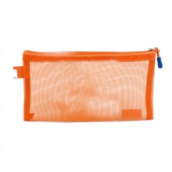 Picture of Folder zippered mesh Wire orange B6 - Model M008