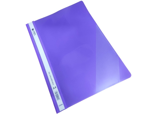 Bild von Simba violette Kunststoffmappe mit Hülle A4 Modell 320