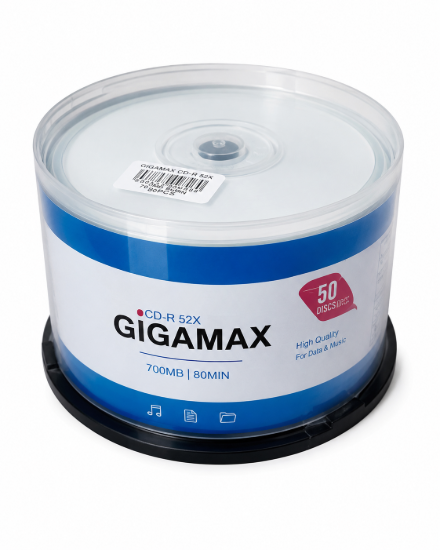 Bild von CD 700 MB ohne Hülle Giga Max
