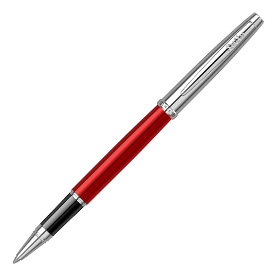 Image de French: Stylo roller rouge Scrikss Metropolis 800 modèle 63498