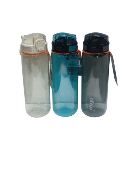 Bild von Renga Rebox auslaufsichere Wasserflasche mit Griff, fluoreszierende Farben 630 ml Modell 912161