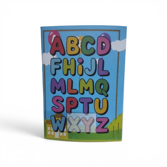 Picture of Extra Line staple-bound English school notebook 28 sheets English letters design duplex cover 16 × 22.5 cm