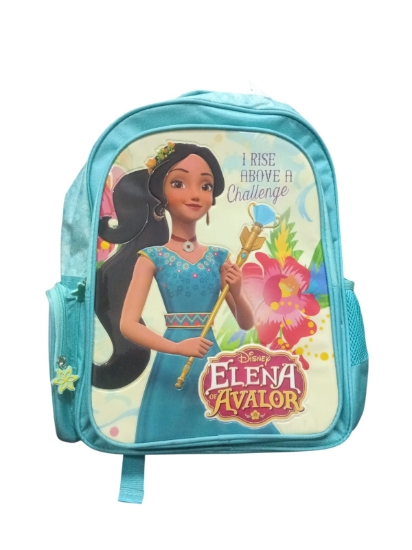 Image de Sac à dos scolaire Disney Elena 3 compartiments zippés 16 litres