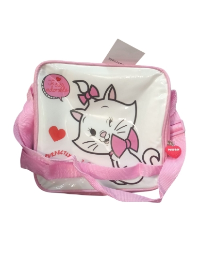 图片 Disney Marie 粉色手提包 1个拉链隔层