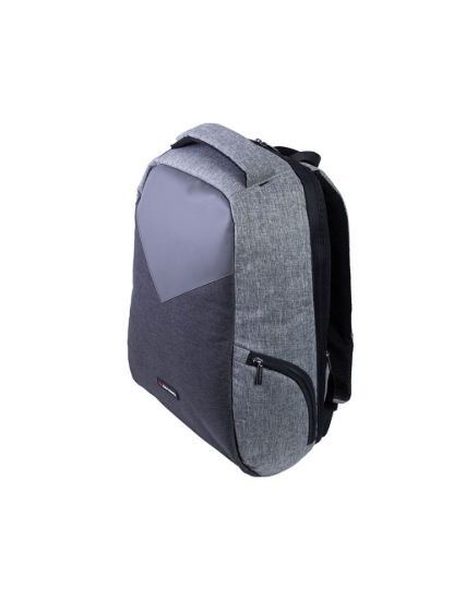 Picture of L'avvento Laptop Backpack 2 Zip Compartments 15.6 Inch Gray Model BG816