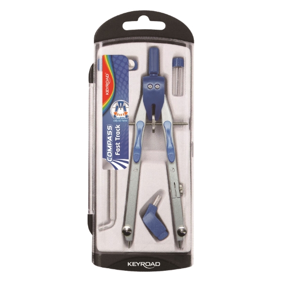 Imagen de Juego de compás de metal con hilo, 4 Pcs, Keyroad KR971412