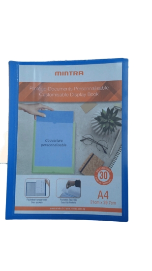 Bild von Mantra Sichtbuch 20 Taschen hellblau A4 Modell 95284