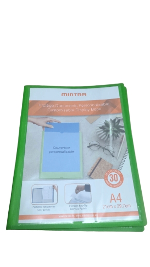 Bild von Mantra Sichtbuch 20 Taschen hellgrün A4 Modell 95284