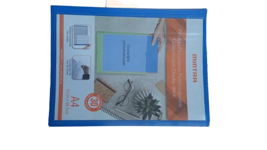 Bild von Mantra Sichtbuch 50 Taschen hellblau A4 Modell 19342