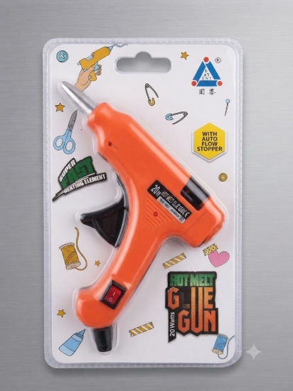 Picture of Clint Small Orange Hot Glue Gun 20W Model GK-20