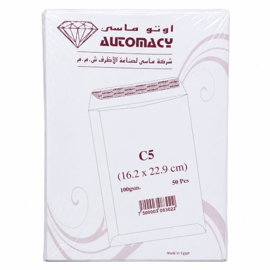 Imagen de Sobre blanco Masy autoadhesivo de 100 g/m² tamaño C5