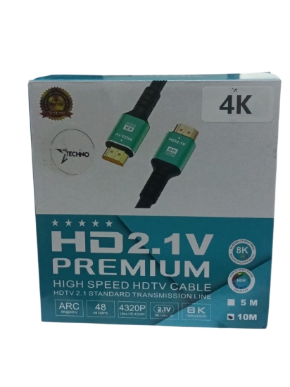 Picture of كابل كيندكس سريع 10 متر اسود HDMI TO HDTV موديل KX 3216