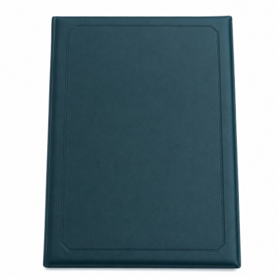 Picture of Fares Leather Certificate Holder Olive Green A4