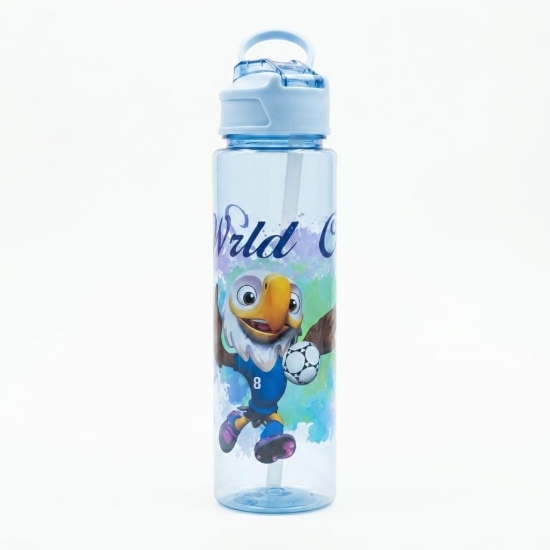 Image de Gourde sport avec paille hermétique couleurs transparentes 900 ml modèle MR-402