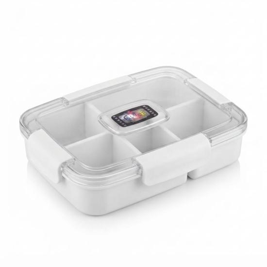 Image de Boîte à lunch compartimentée Sina Home Sima couleurs assorties 2 niveaux