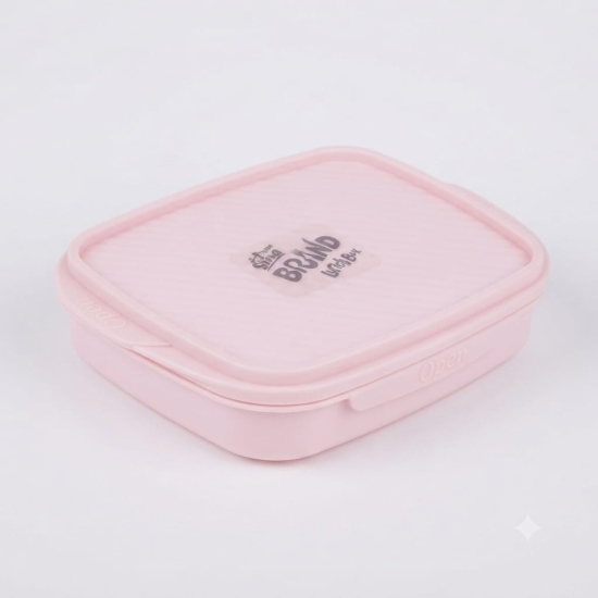 Image de Boîte à lunch compartimentée Sina Home Brand couleurs assorties 2 niveaux